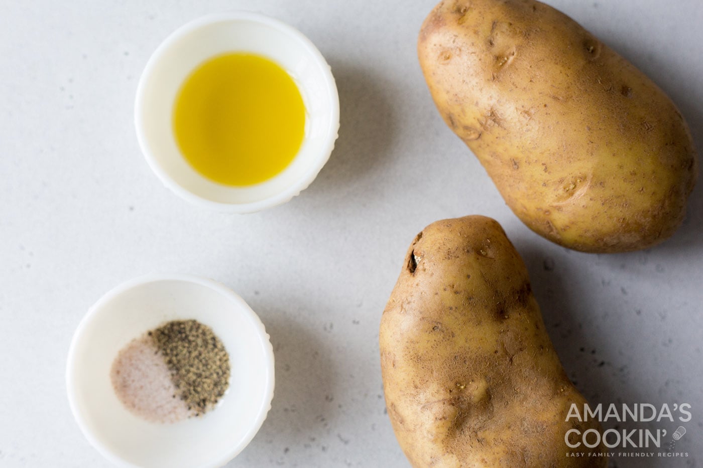ingredients for air fryer french fries