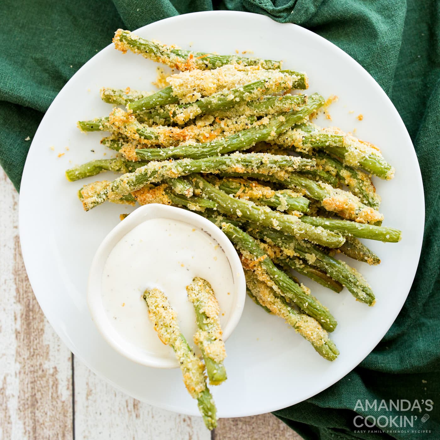 Air Fryer Green Bean Fries