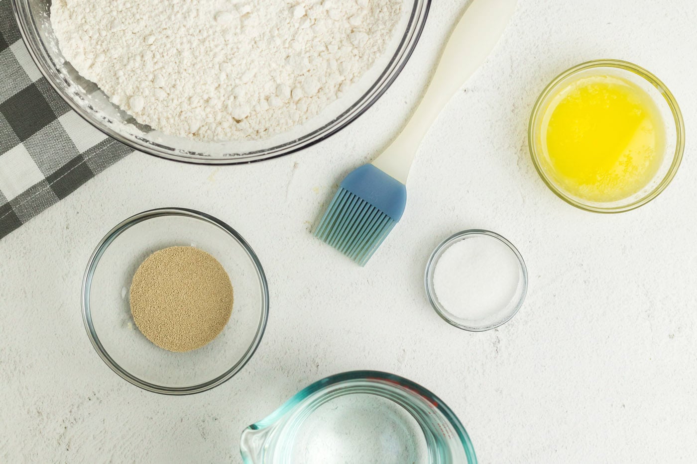Ingredients for Air Fryer Pretzel Bites