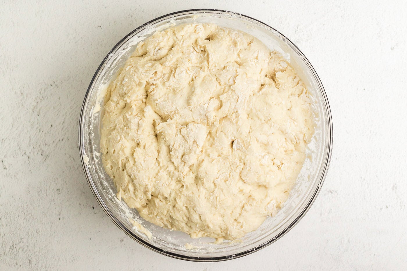 Dough in a bowl