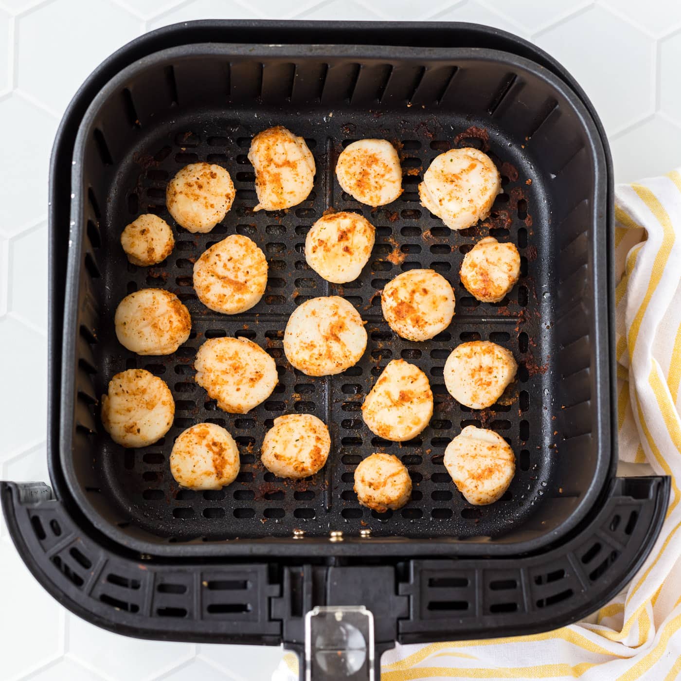 Scallops in an air fryer
