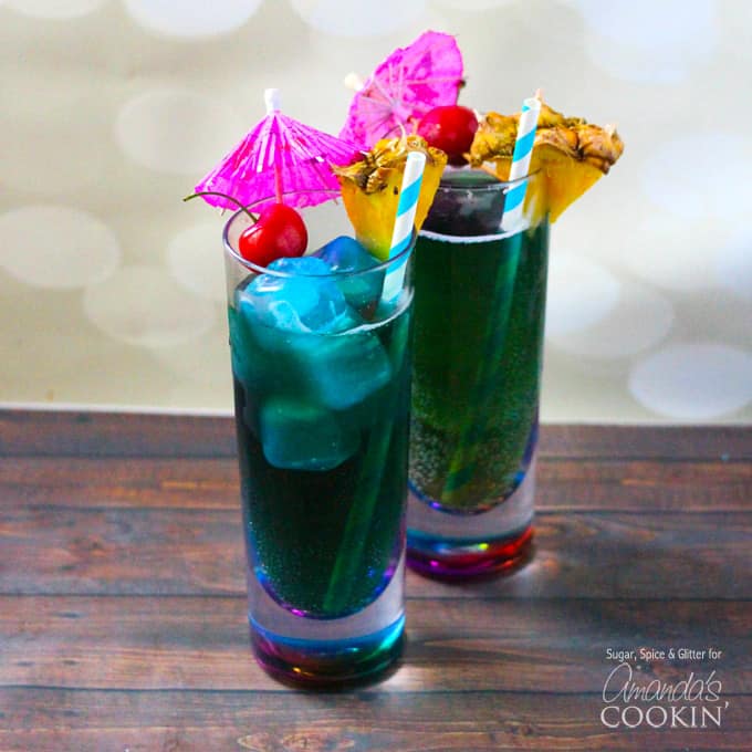 BLUE MERMAID COCKTAILS