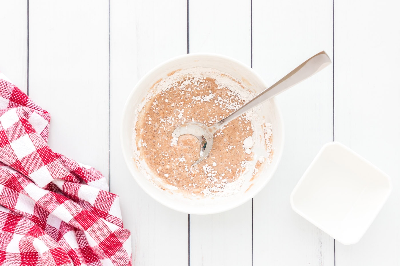 cinnamon glaze in a bowl