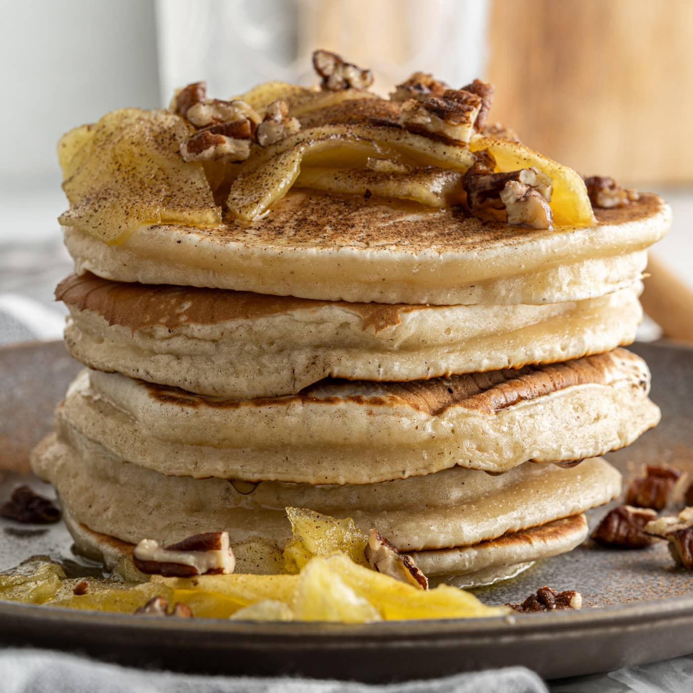 stack of Apple Pancakes