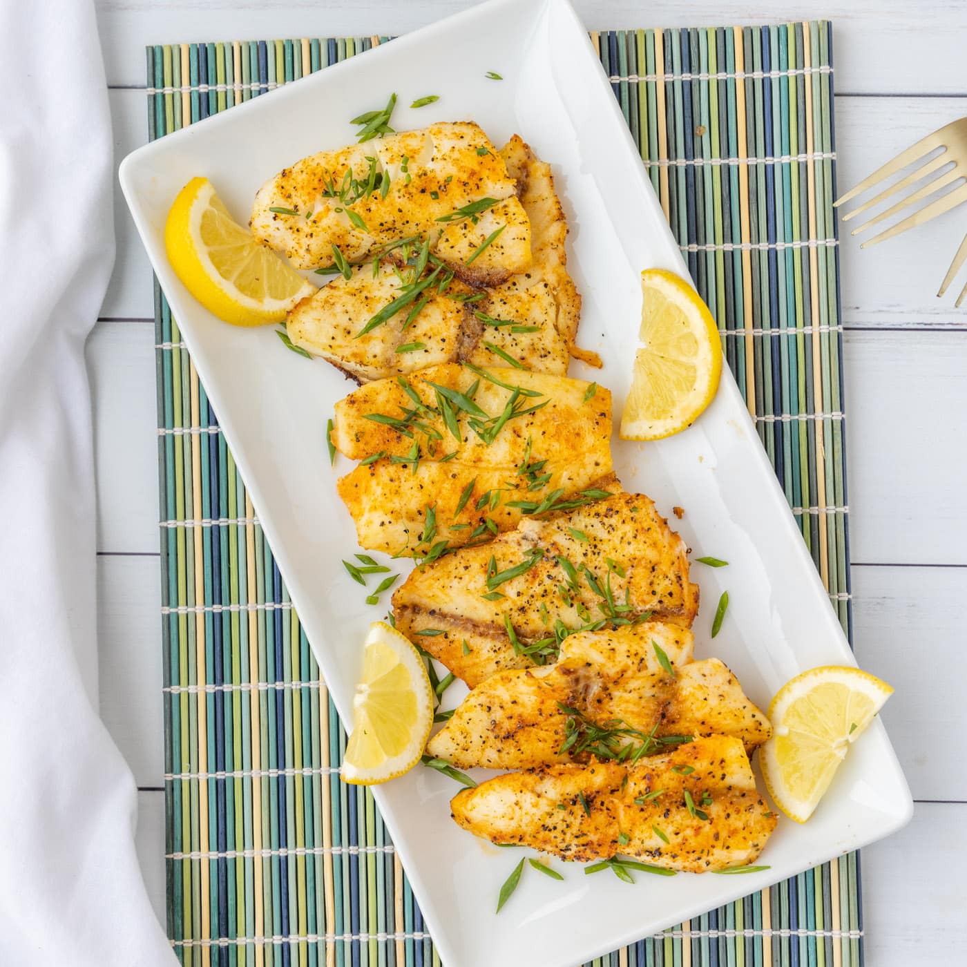 Baked Orange Roughy