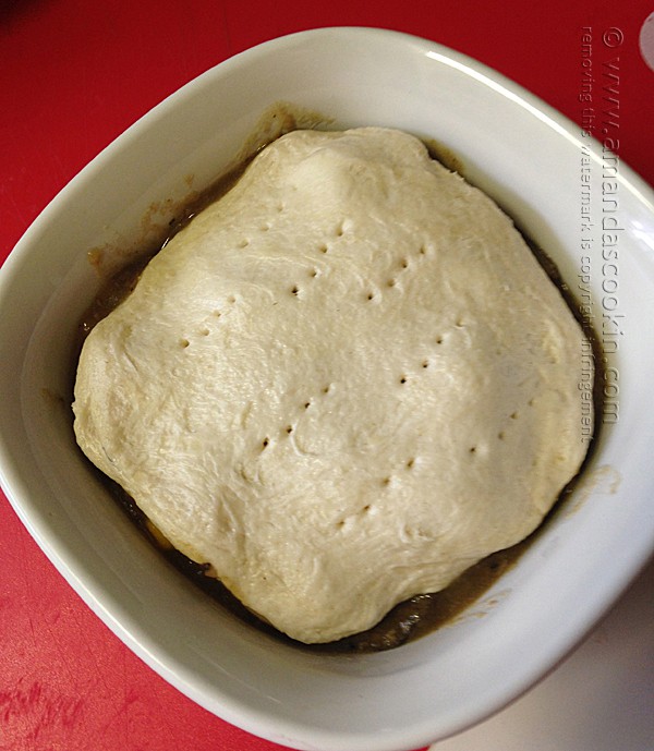 Beef Stew Biscuit Pot Pie - of