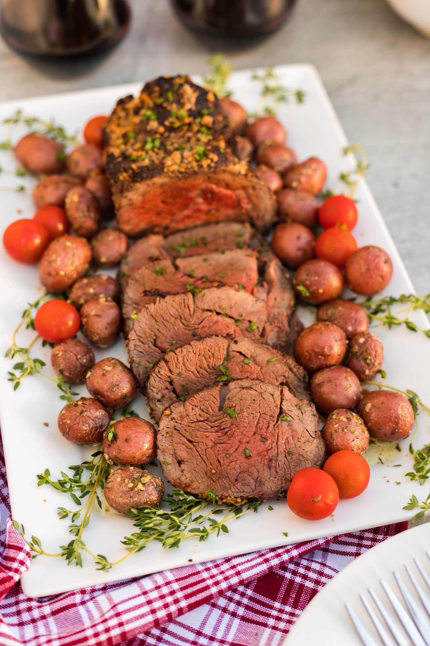 platter of Beef Tenderloin