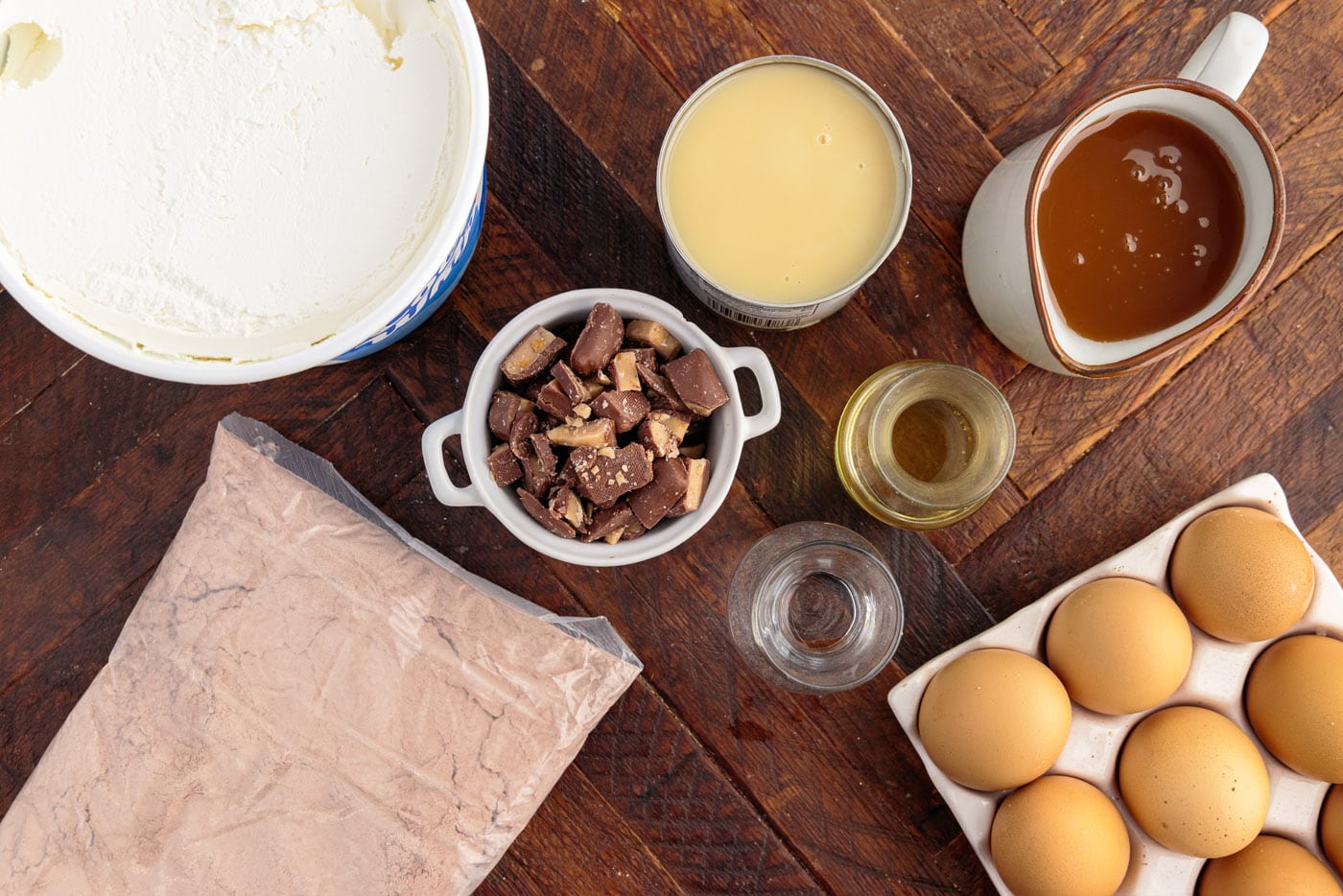 Ingredients for Better Than Sex Cake
