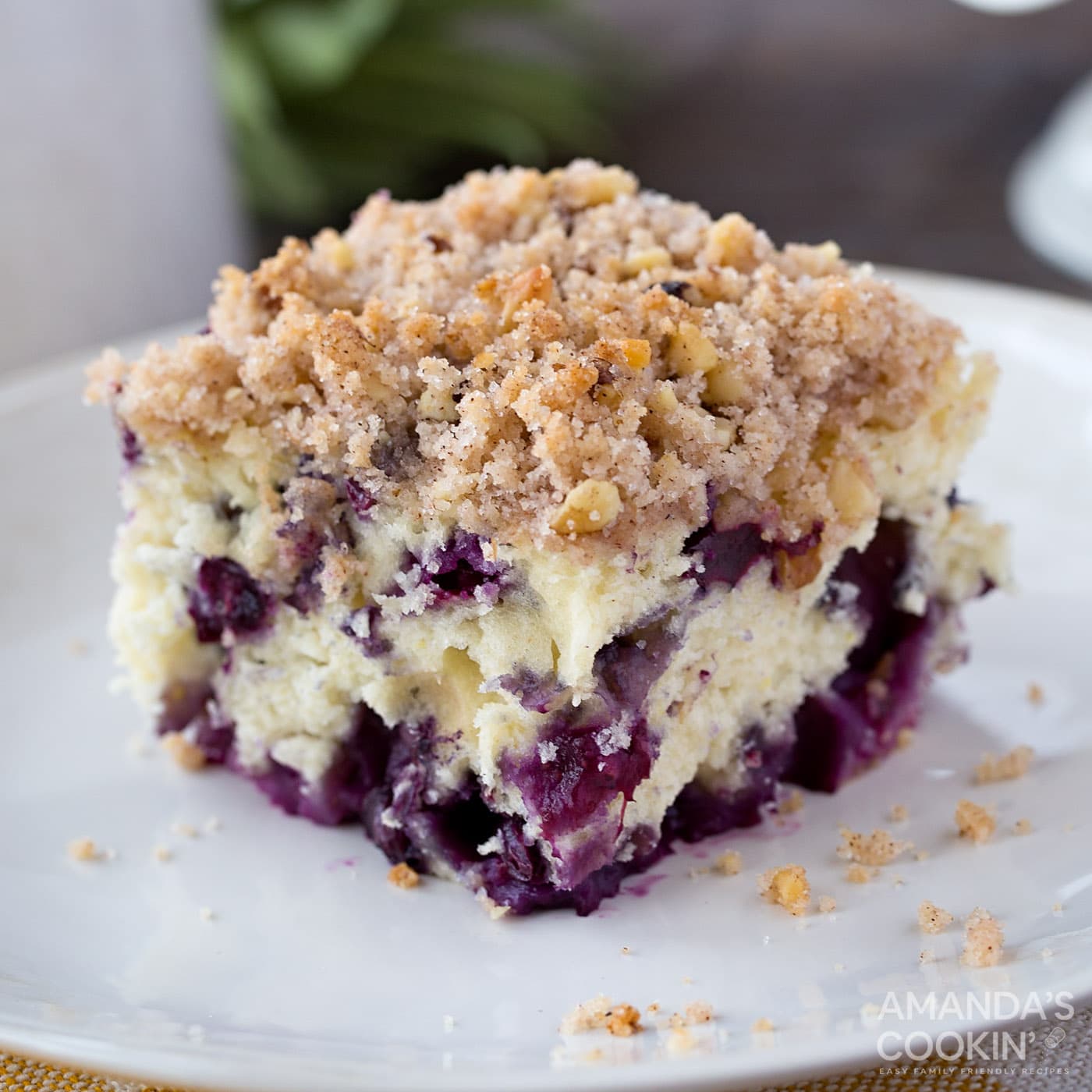 blueberry cake