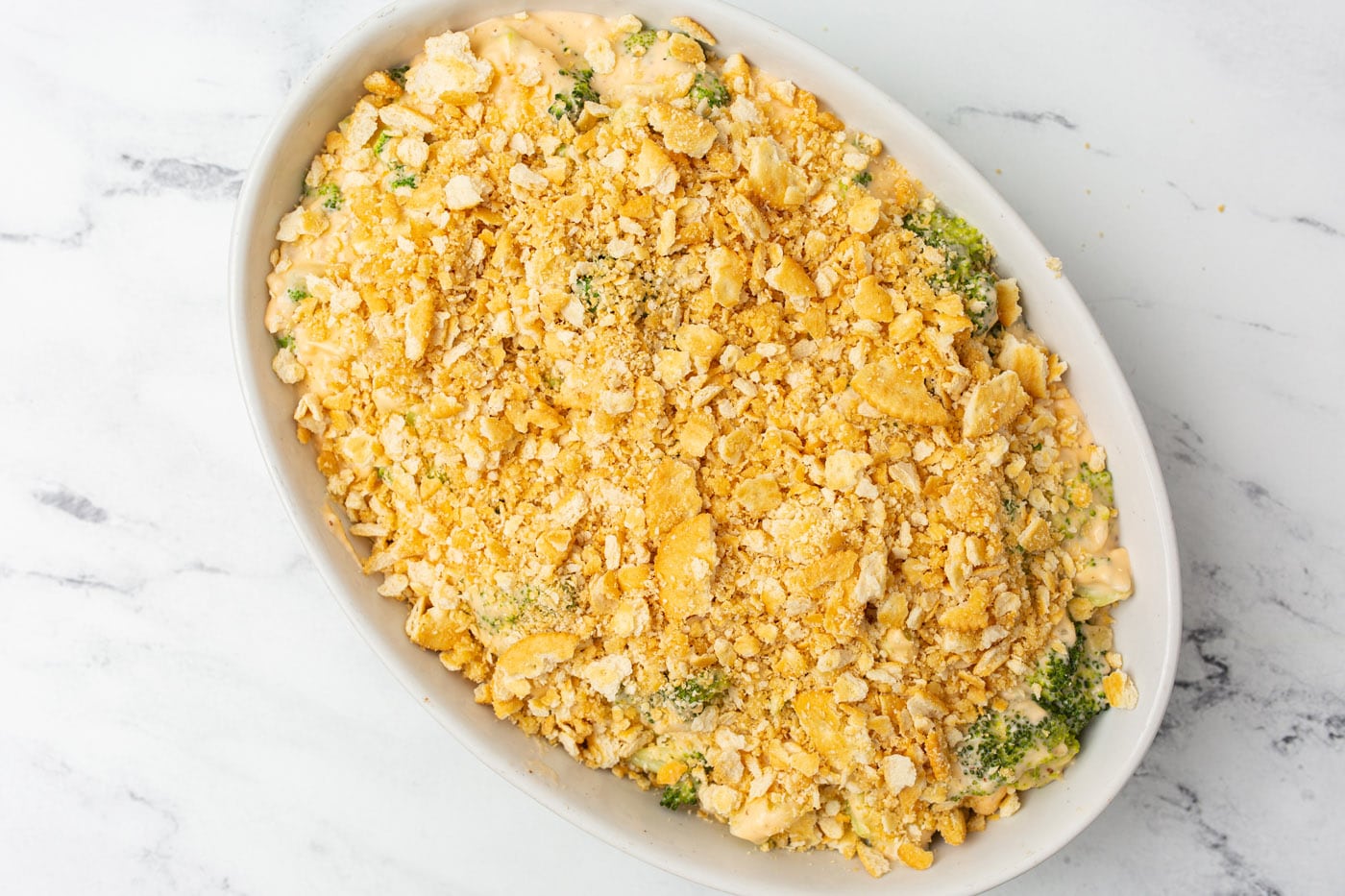broccoli casserole with ritz crackers