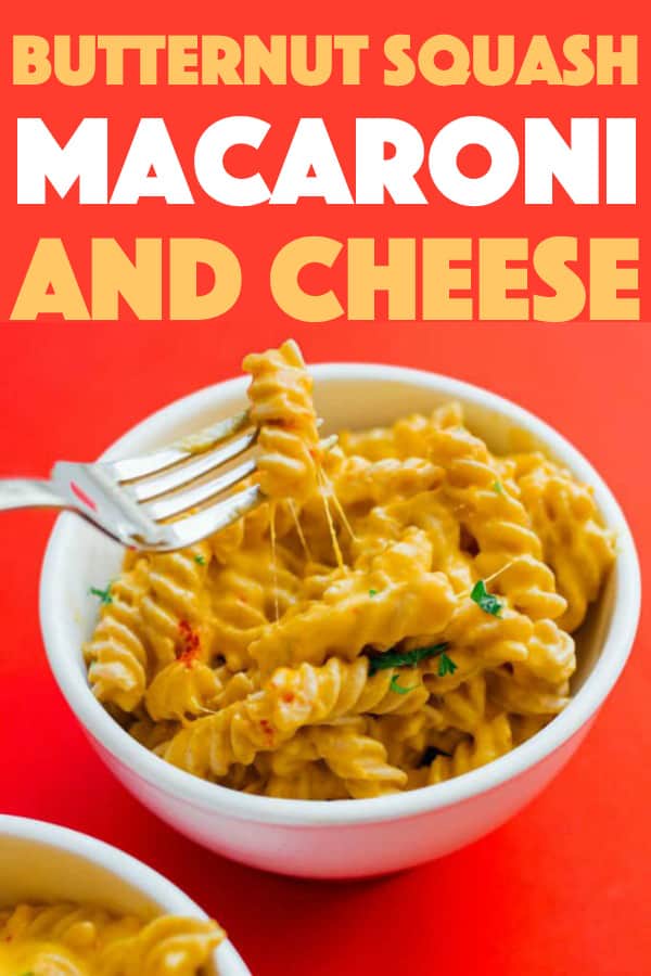 Butternut Squash Mac and Cheese