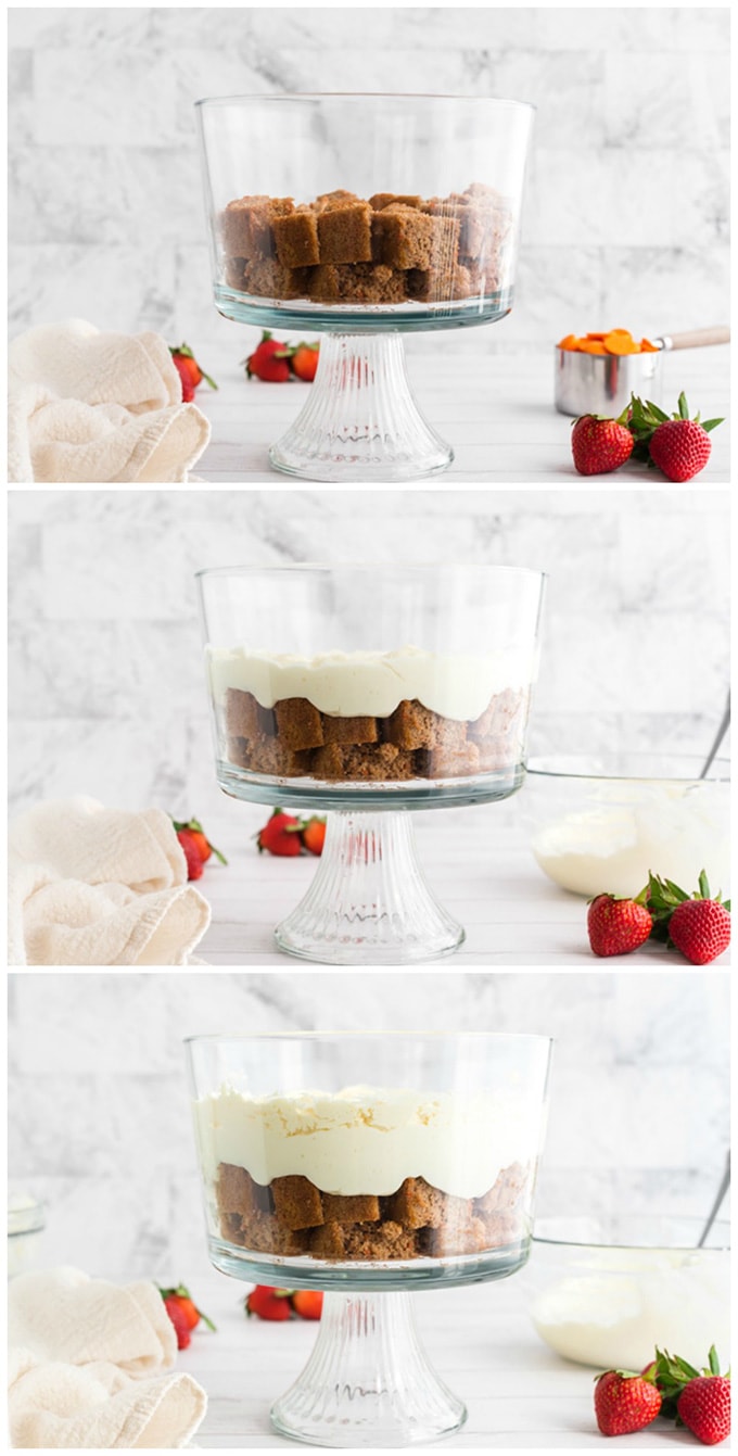 layering the trifle