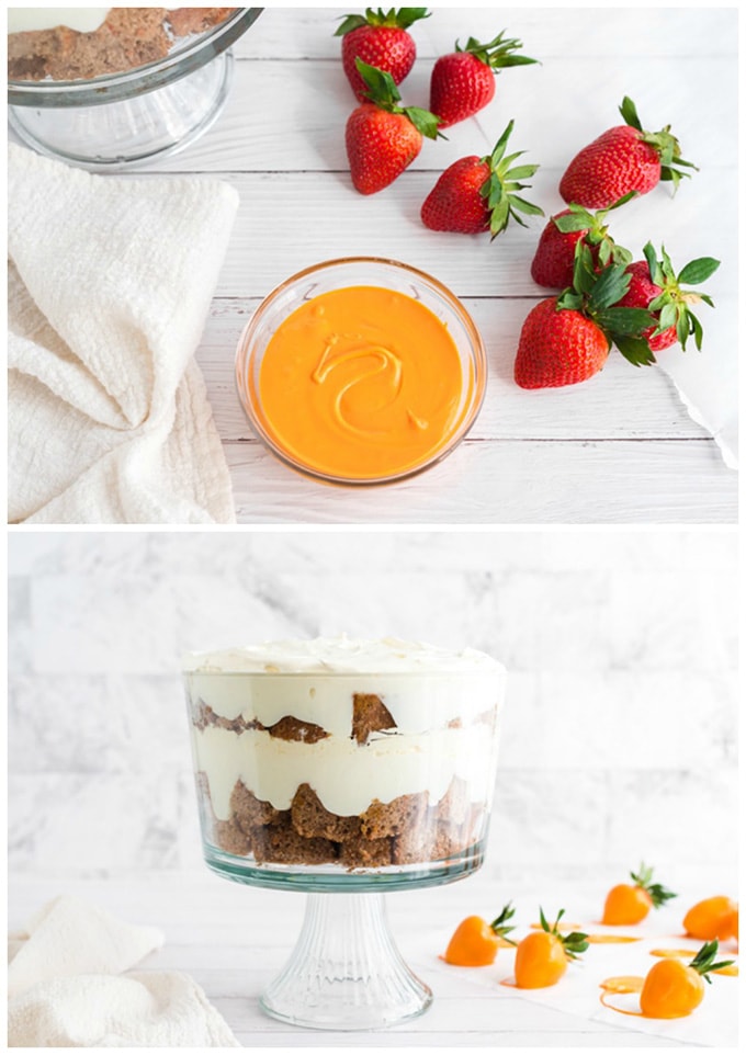 dipping strawberries is melted candy melts