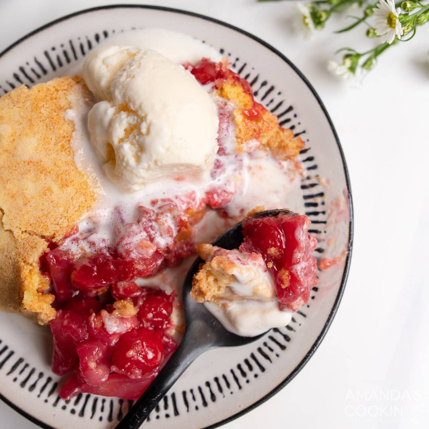 Cherry Pineapple Dump Cake
