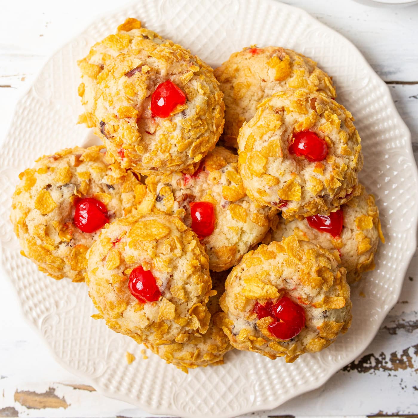 Cherry Wink Cookies