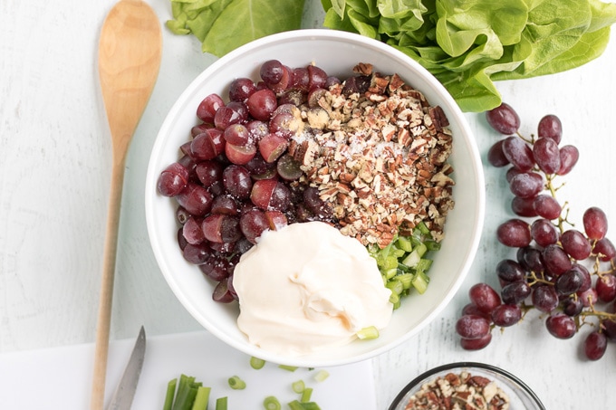 ingredients combined in a bowl