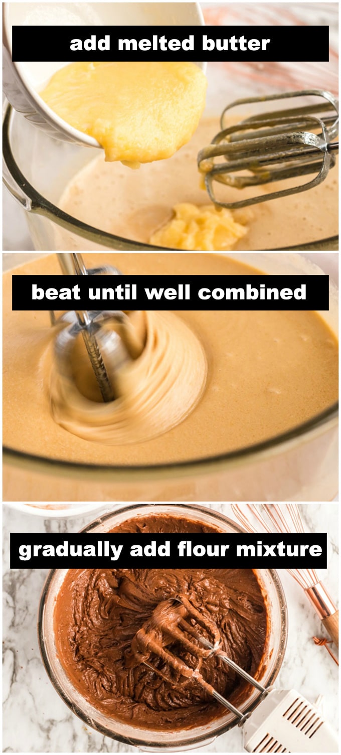 mixing up cookie batter