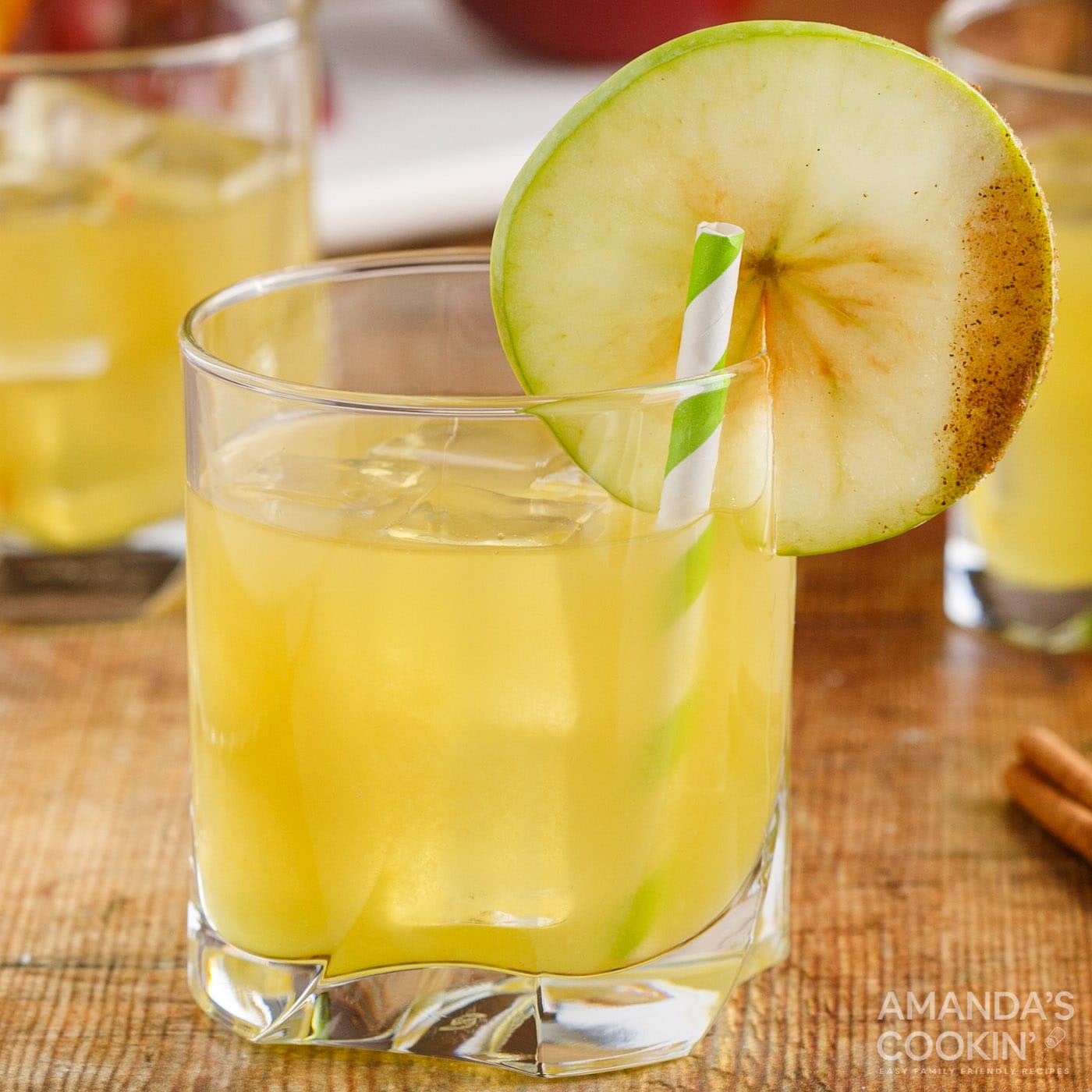 Cinnamon Applesauce Cocktail