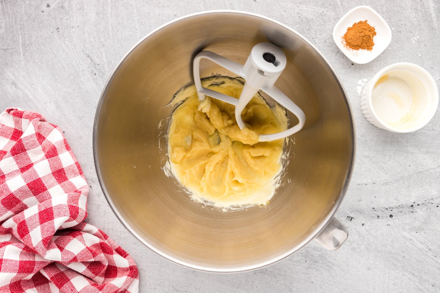 honey butter mixed in a bowl