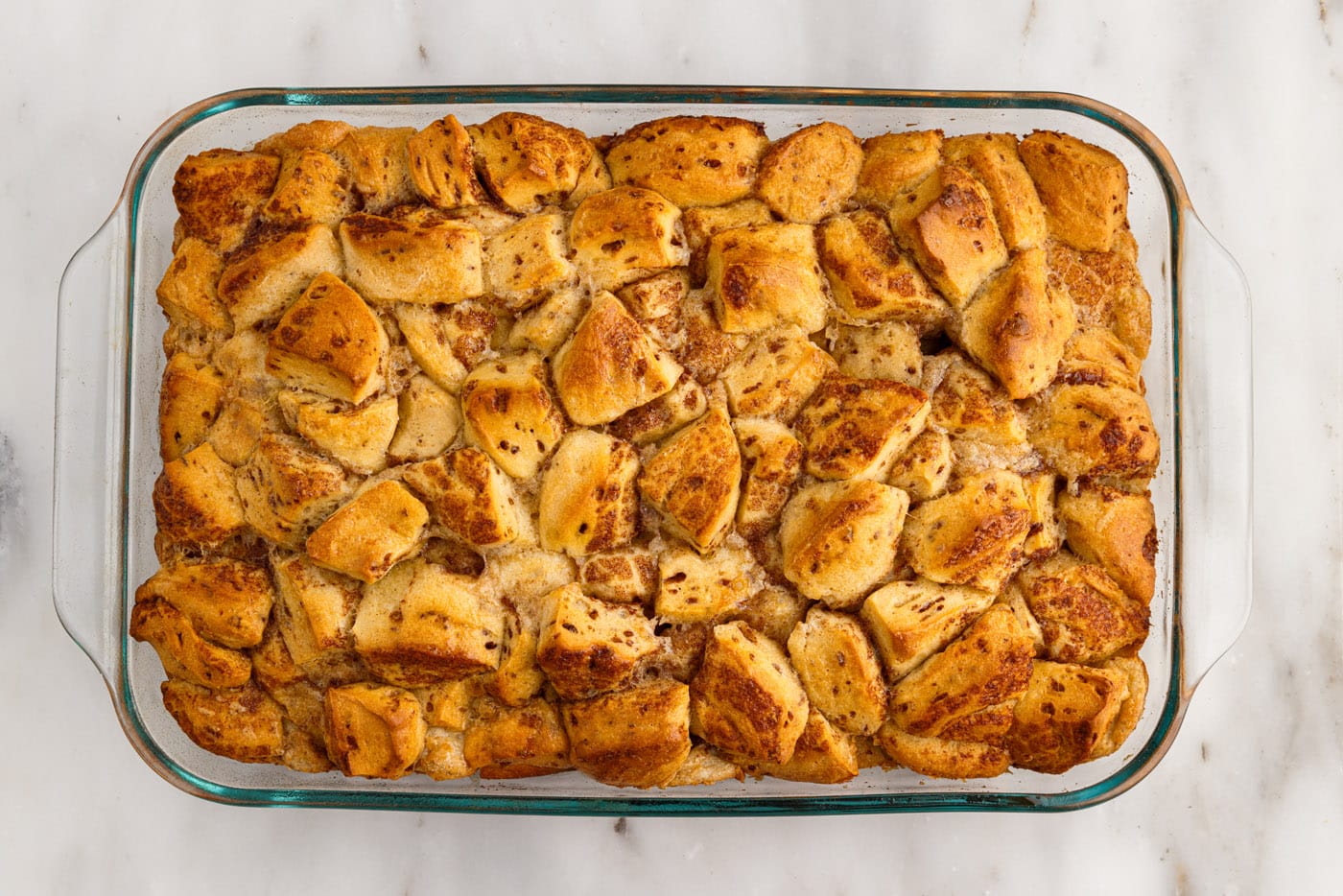 baked cinnamon roll casserole