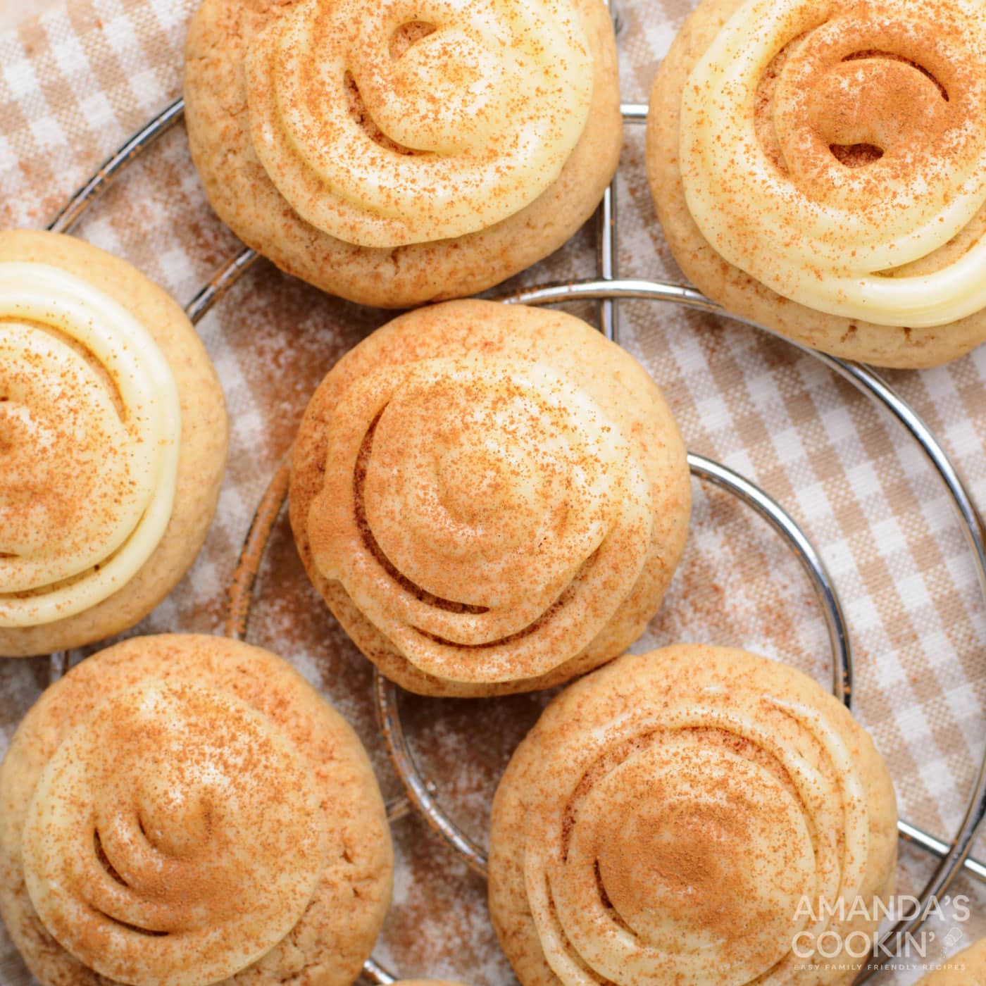 cinnamon roll cookies