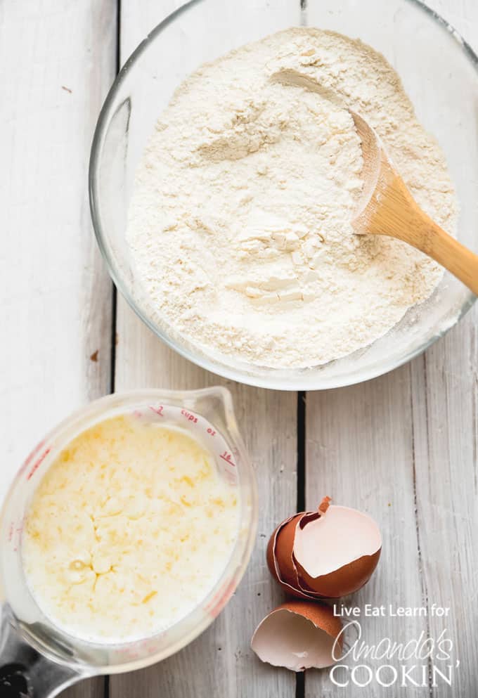 ingredients for buttermilk pancakes