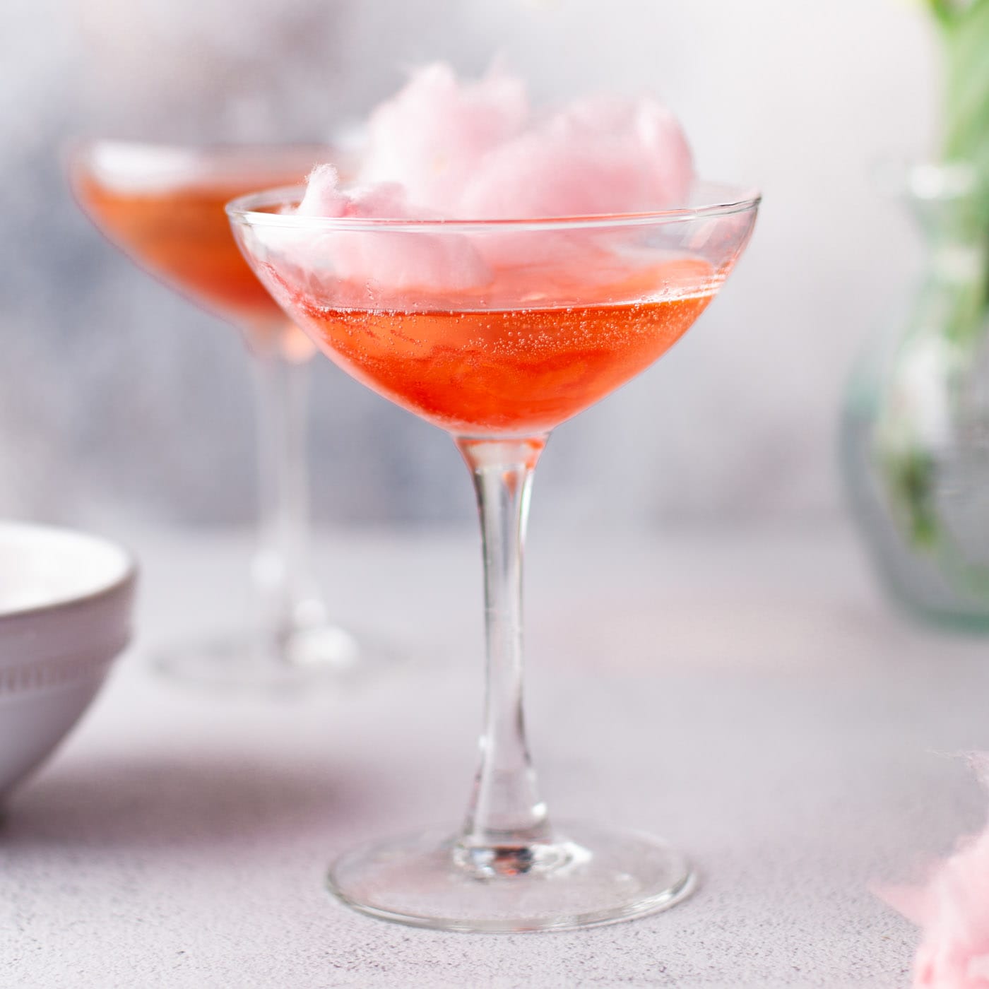 cotton candy champagne