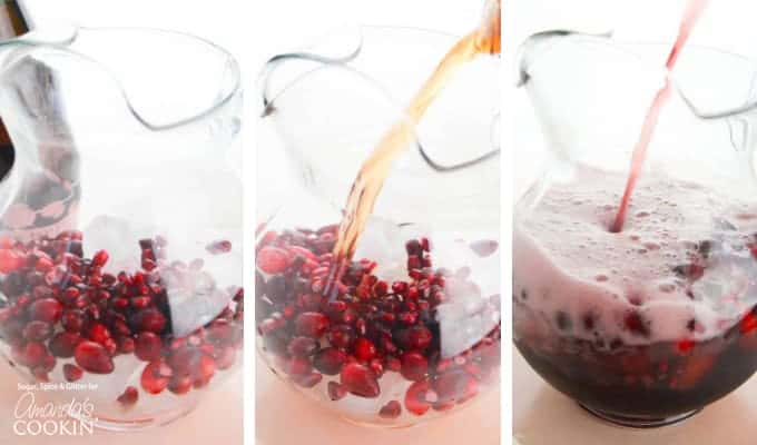How to make cranberry holiday punch