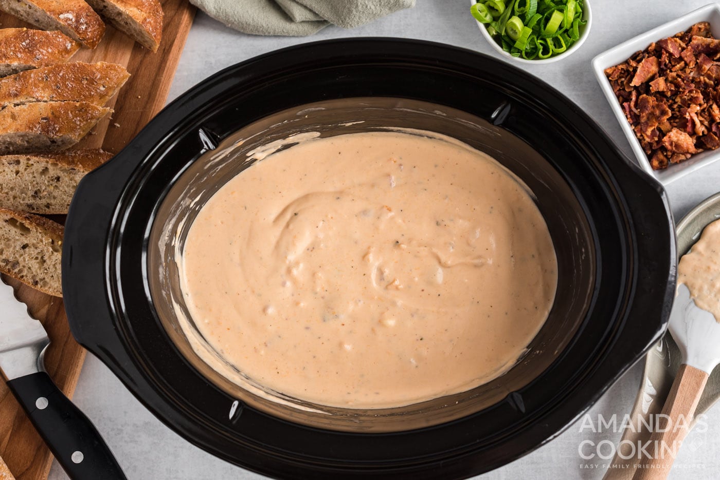 crockpot cheese dip