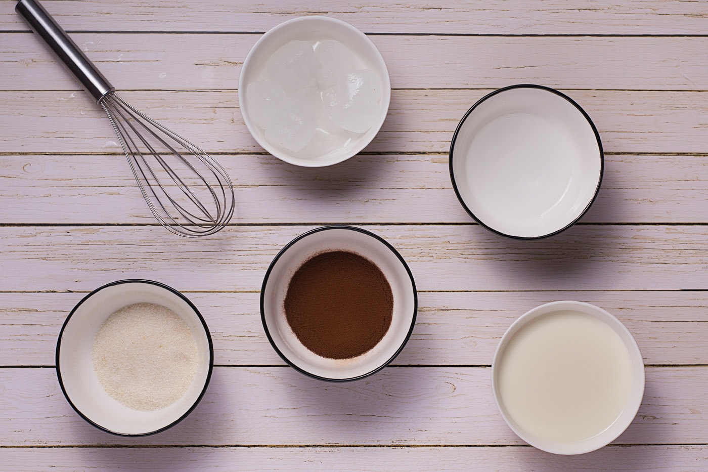 Dalgona Coffee ingredients