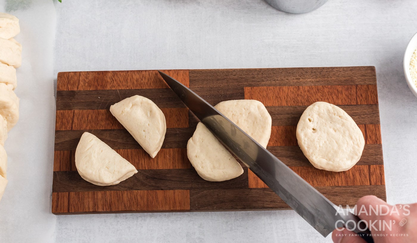 cutting biscuits