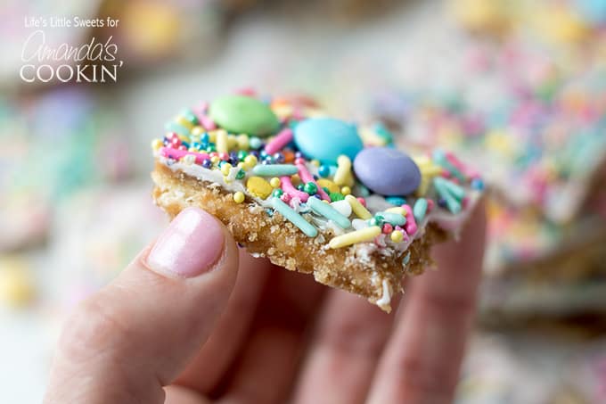 Piece of easter crack