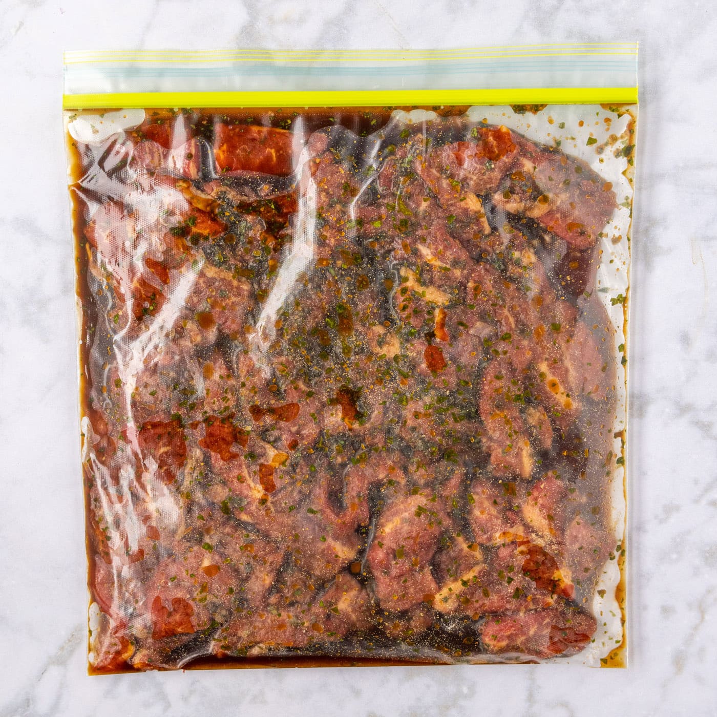 Steak and Fajita Marinade in a bag