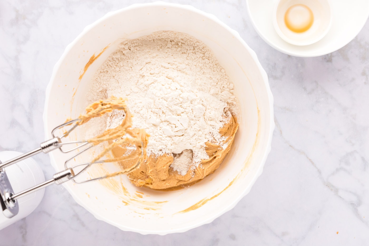 flour in peanut butter cookies