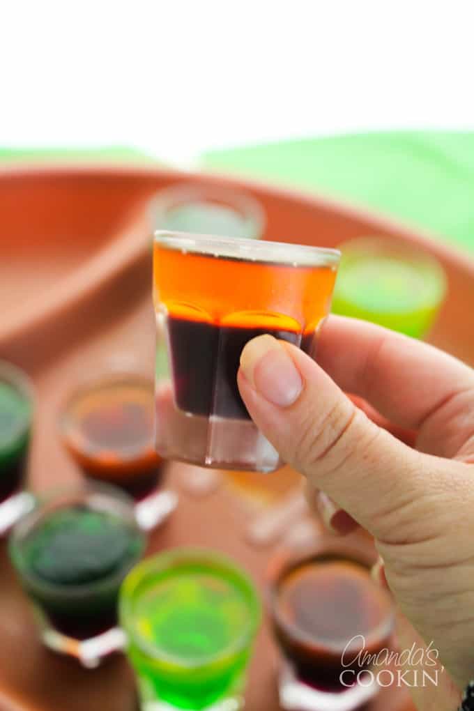 football team jello shots