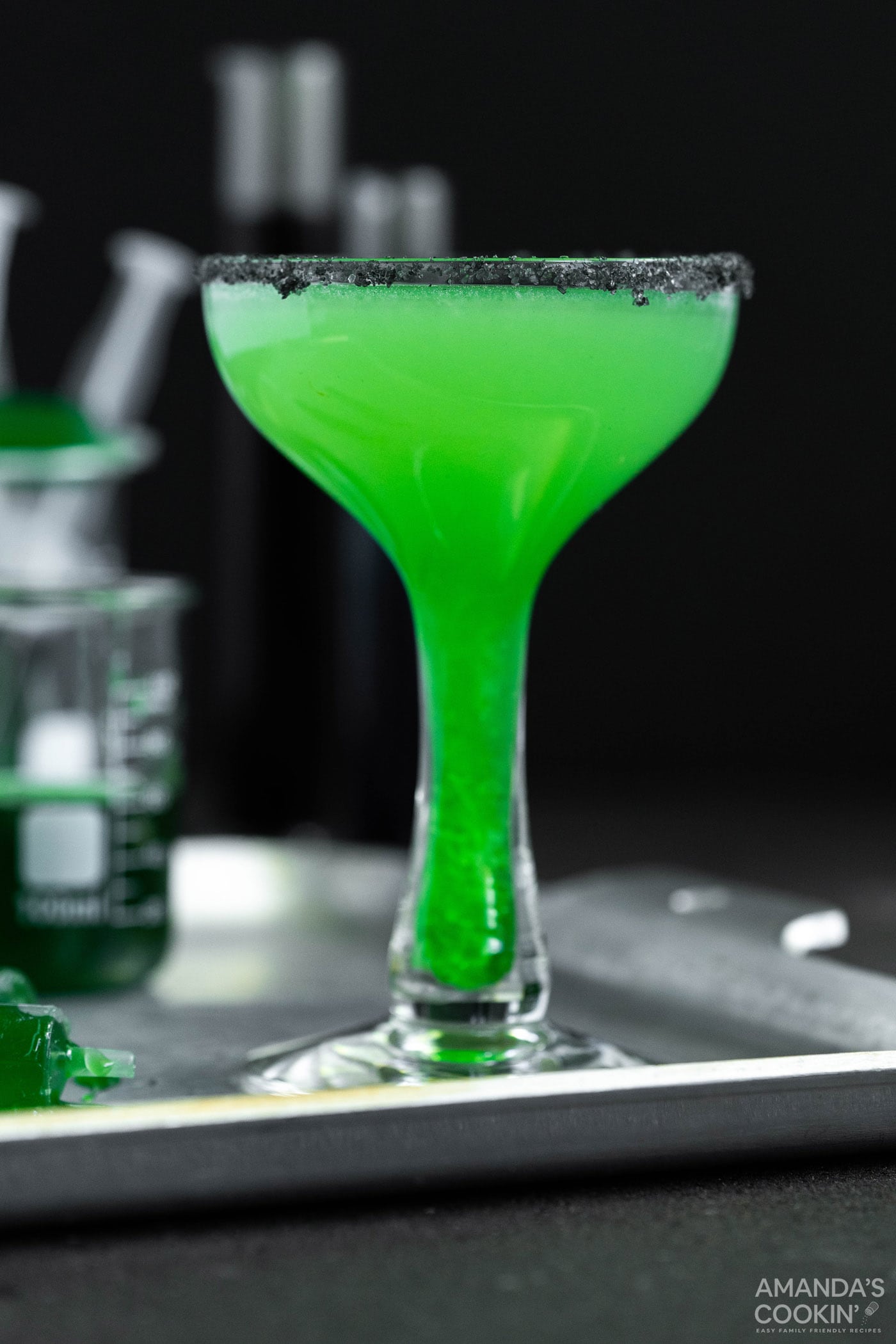 green cocktail