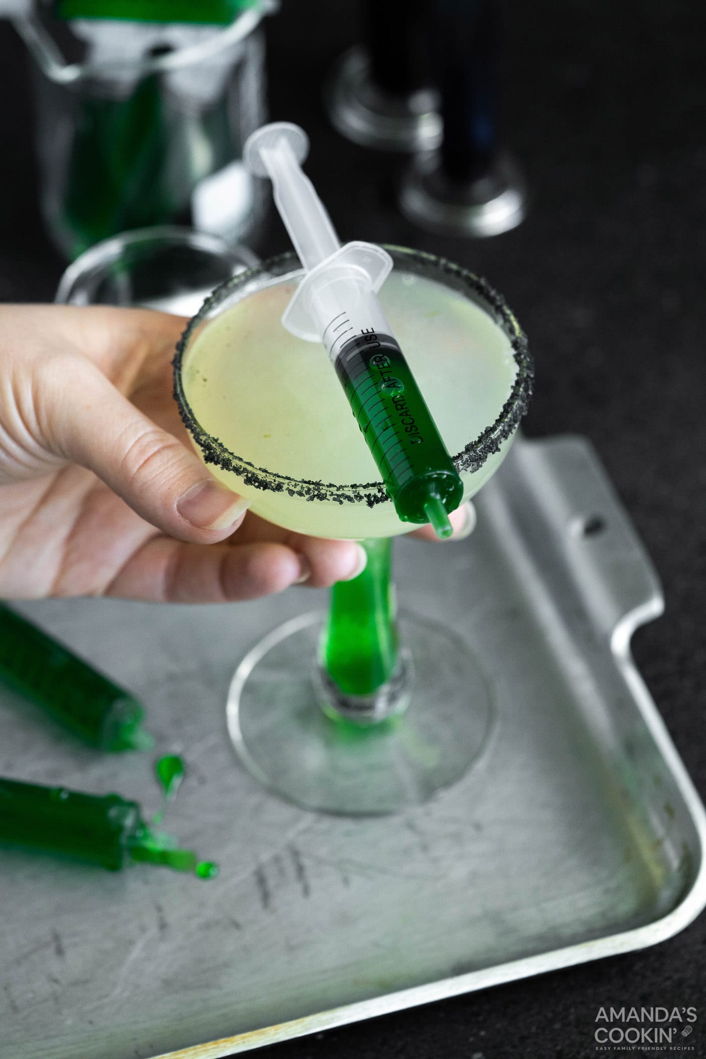 lifting a Frankenstein Margarita