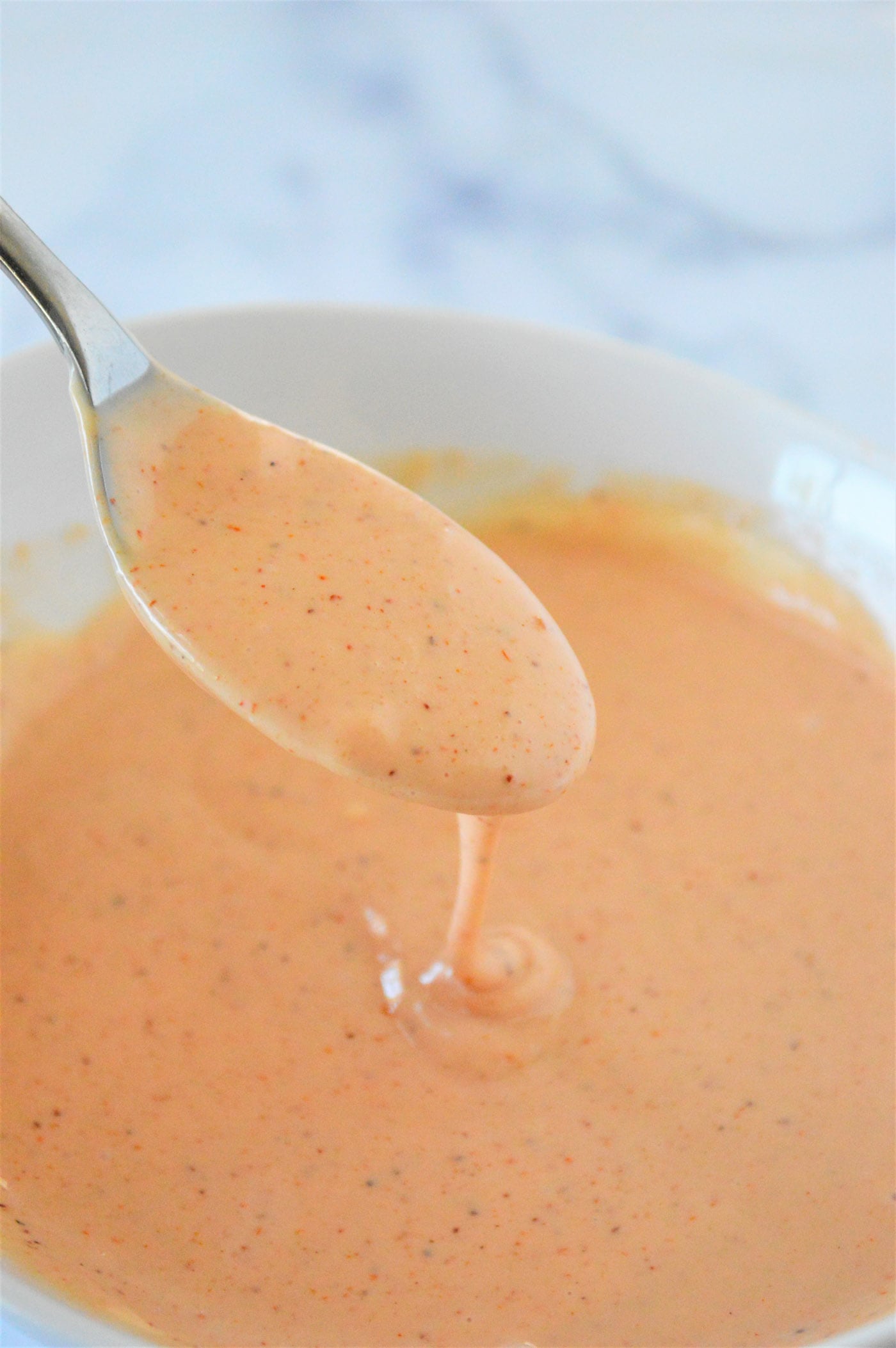 spoonful of French Fry Sauce