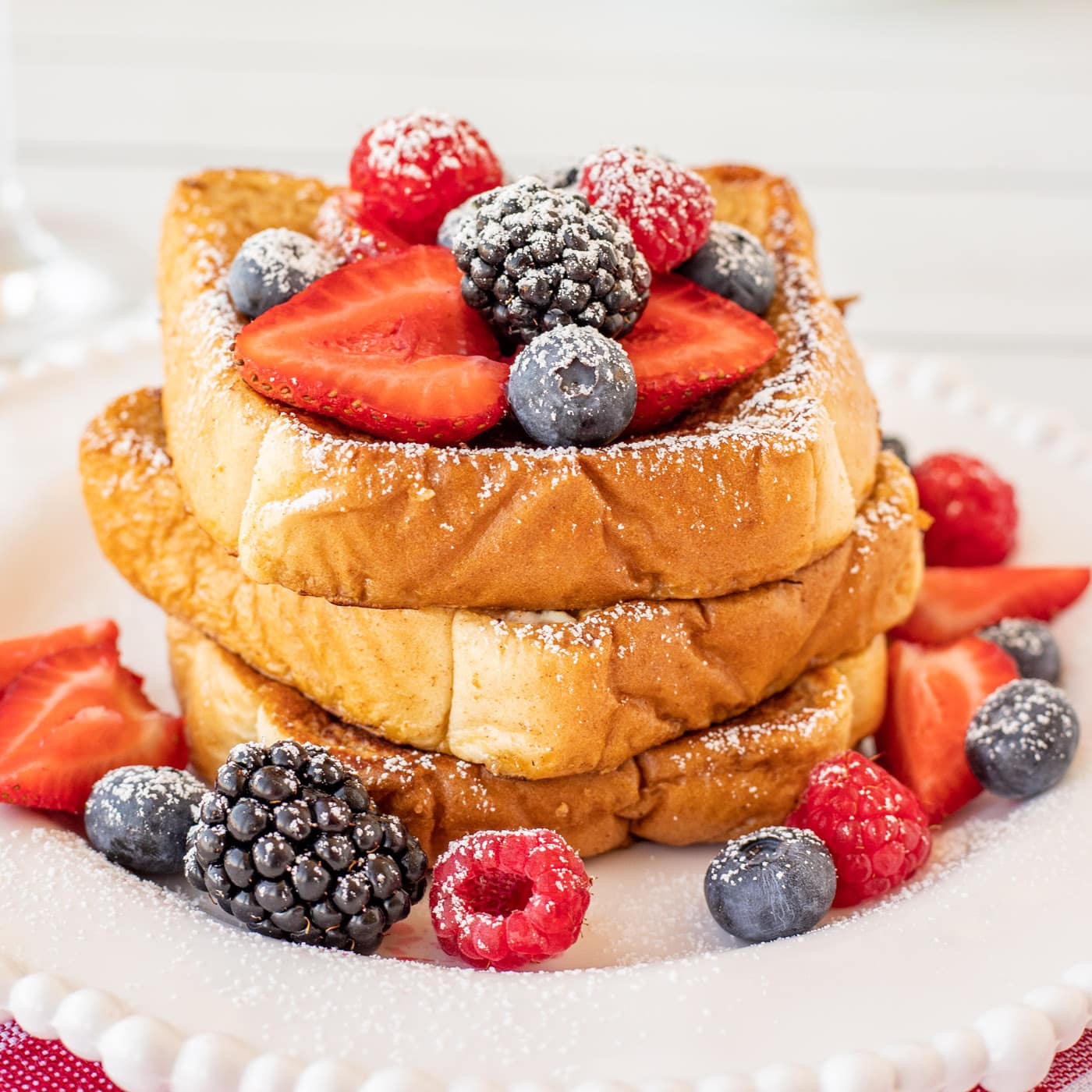 French Toast on a plate
