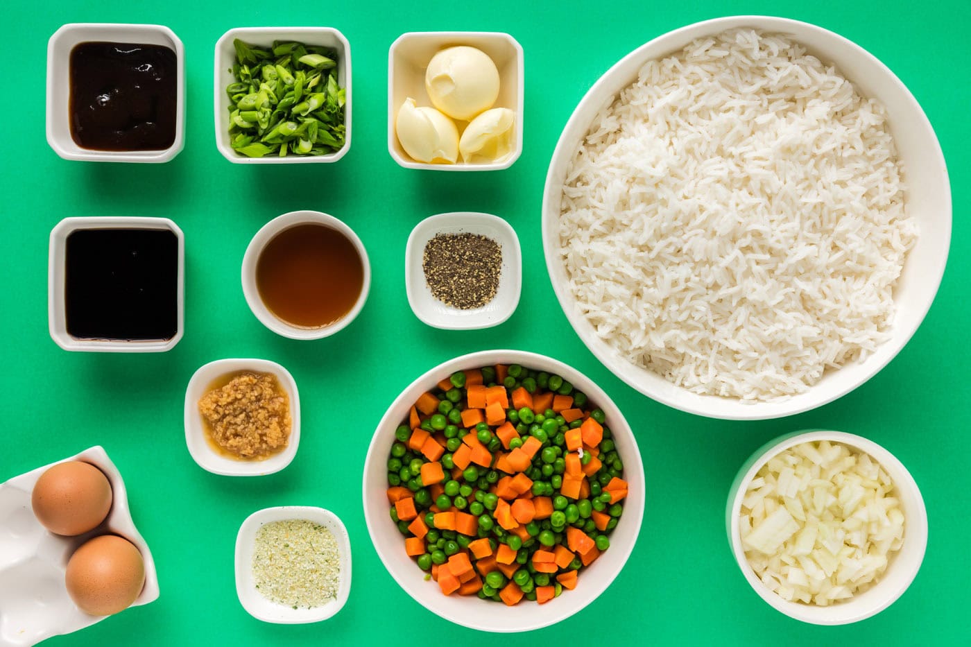 Ingredients for Fried Rice