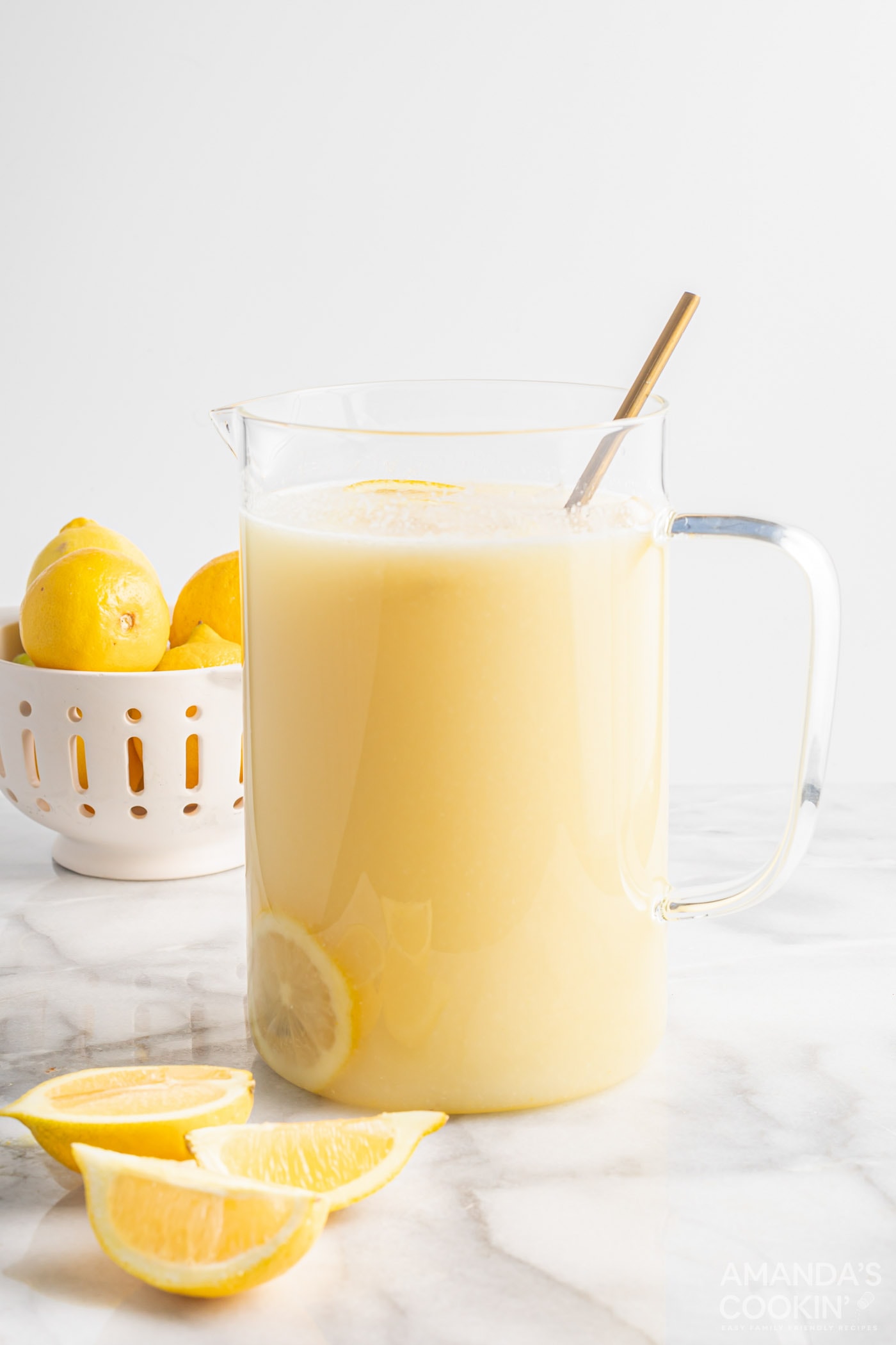 pitcher of Frozen Lemonade