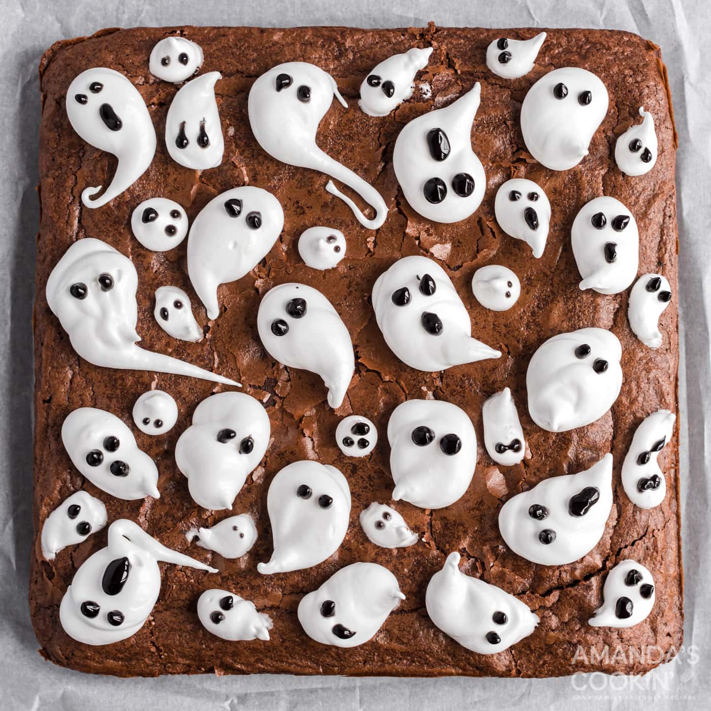 Ghost Brownies
