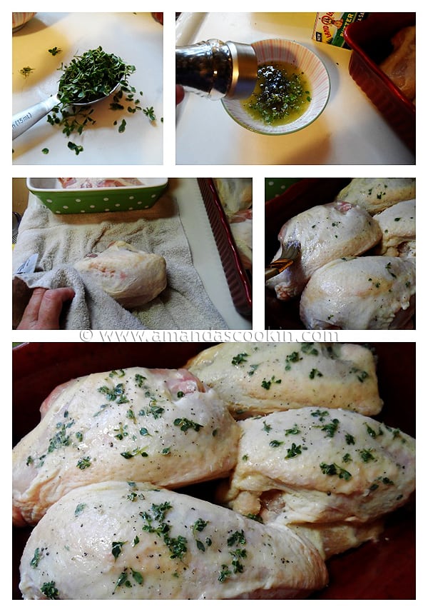 Golden Roasted Chicken Breasts