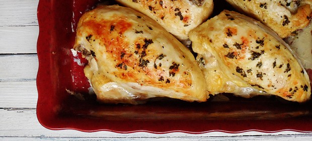 Golden Roasted Chicken Breasts