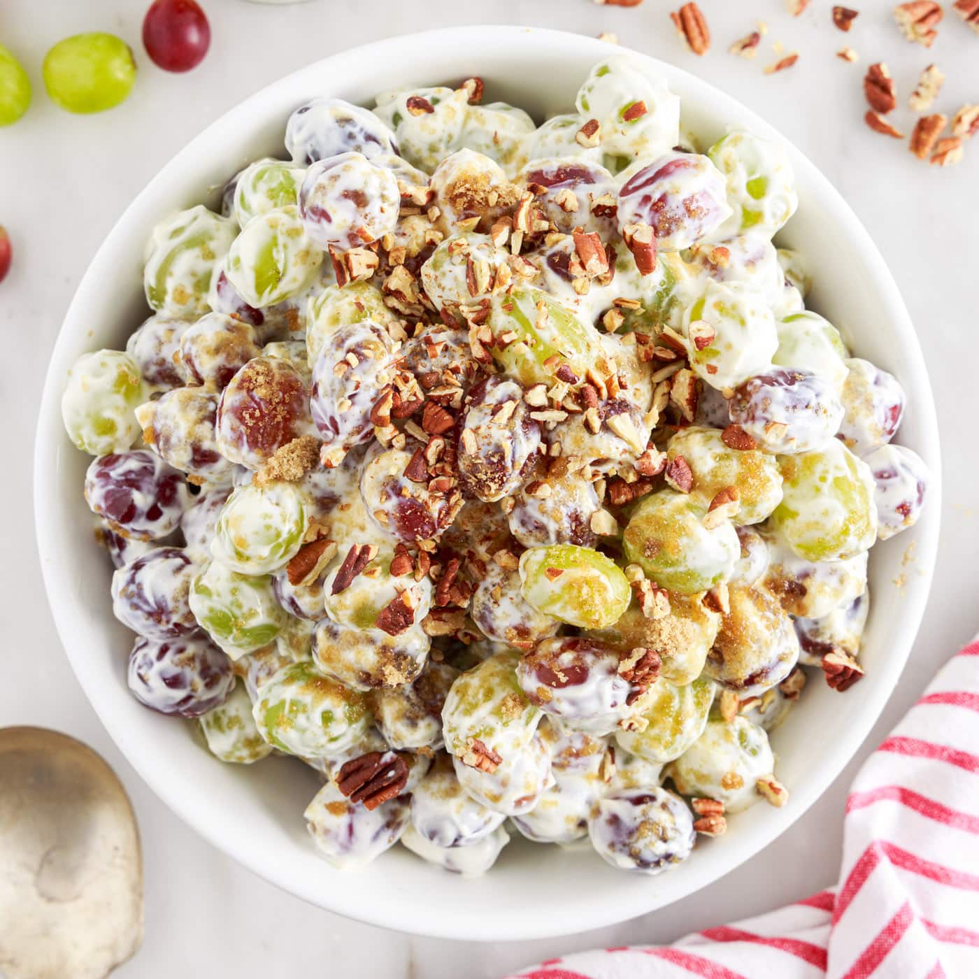 bowl of Grape Salad