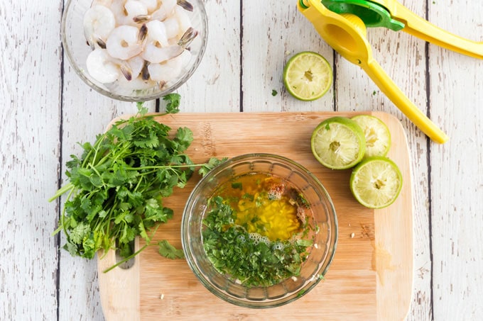 marinade in a bowl