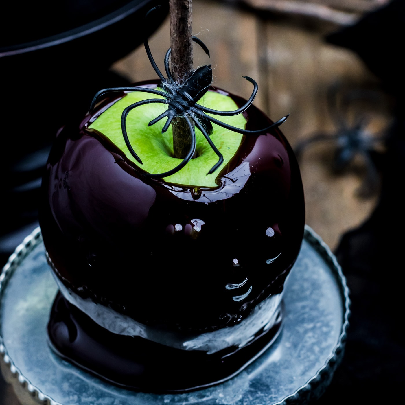 Halloween Caramel Apple