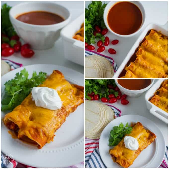 Homemade Enchilada Sauce collage