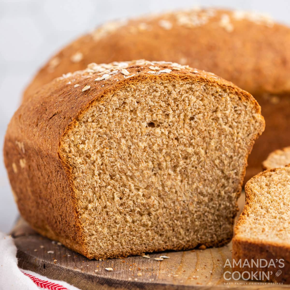 sliced homemade multigrain bread