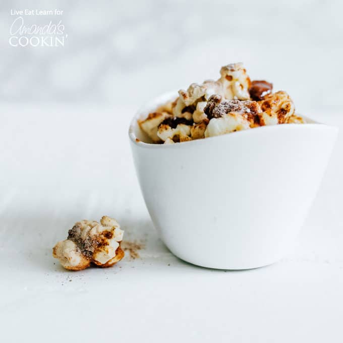 seasoned popcorn in a bowl